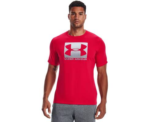 T-shirt Under Armour Boxed Rouge