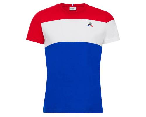 T-shirt Le Coq Sportif Tricolore Rouge / Blanc / Bleu