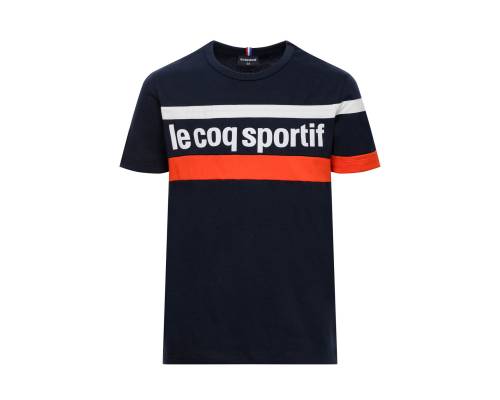 T-shirt Le Coq Sportif Bat Marine Junior