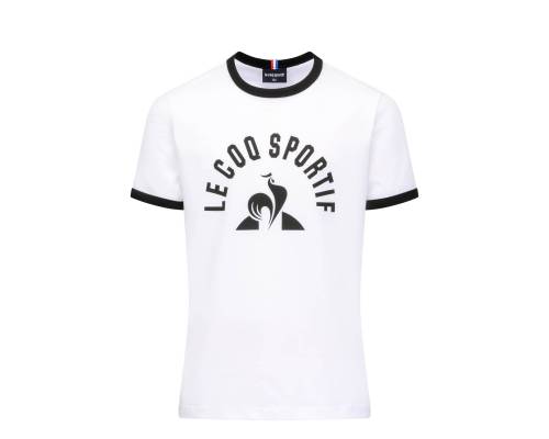 T-shirt Le Coq Sportif Bat Blanc Enfant