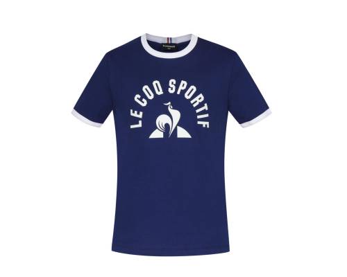 T-shirt Le Coq Sportif Bat Bleu Enfant