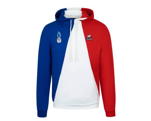 Sweat Le Coq Sportif Equipe De France Olympique Bleu / Blanc / Rouge