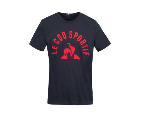 T-shirt Le Coq Sportif Essentiels Bleu Nuit / Rouge