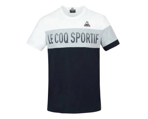 T-shirt Le Coq Sportif Saison Bleu / Blanc