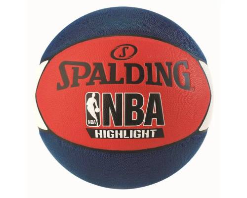 Ballon Spalding Nba Highlight Bleu