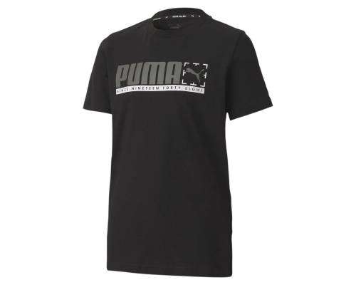 T-shirt Puma Active Graphic Noir Enfant