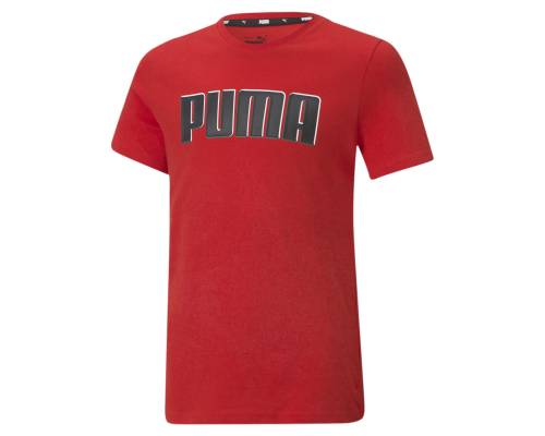 T-shirt Puma Alpha Rouge Enfant