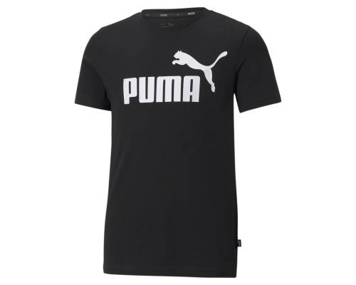 T-shirt Puma Essentials Logo Noir Enfant