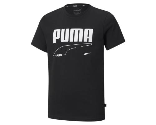 T-shirt Puma Rebel Noir Enfant
