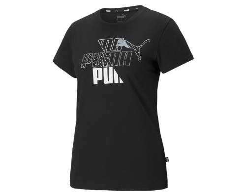 T-shirt Puma Style Graphic Noir Femme