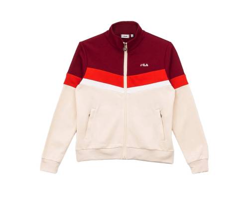 Veste Fila Nantale Track W (rhub/whigray/fiesta/brwhi) Rhubarb / Fiesta / White / Whitecap Gray