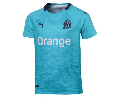 Maillot Puma Om Third 2018-19 Bleu Junior