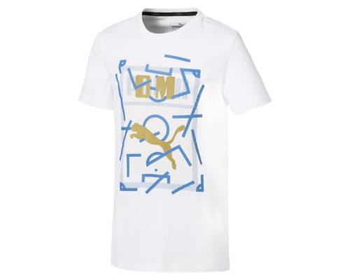 T-shirt Puma Om Graphic Blanc Junior