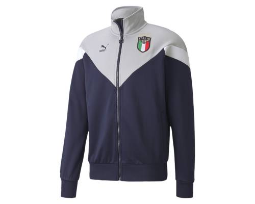 Veste Puma Italie Iconic Gris / Bleu