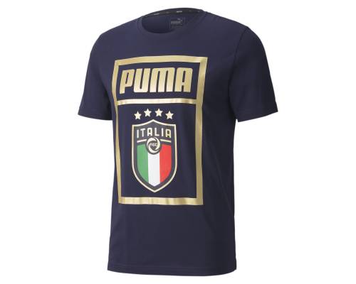 T-shirt Puma Italie Dna Bleu