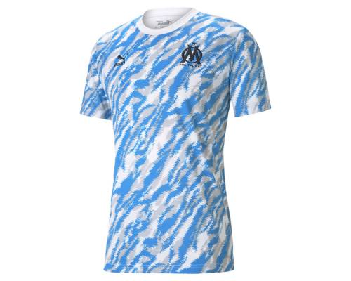 T-shirt Puma Om Iconic Graphic Blanc / Bleu
