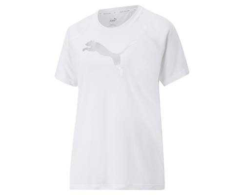 T-shirt Puma Evostripe Blanc Femme