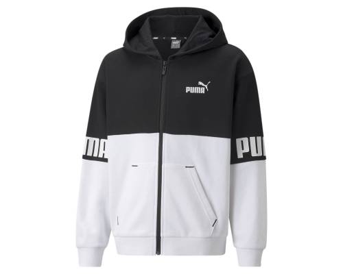 Veste Puma Power Noir / Blanc Enfant