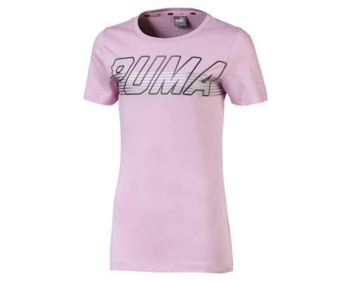 T-shirt Puma Alpha Logo Rose Junior