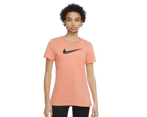 T-shirt Nike Dri-fit Orange Femme