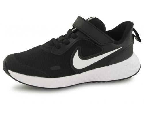 Nike Revolution Noir / Blanc Junior