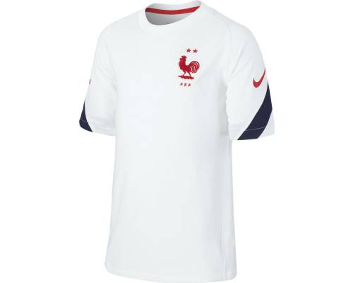 Maillot Nike France Strike Blanc Enfant