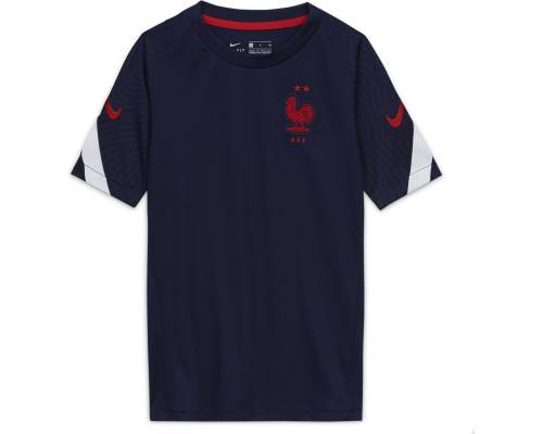 Maillot Nike France Strike Bleu Enfant