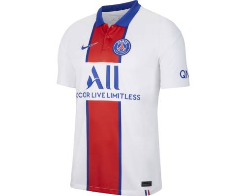 Maillot Nike Psg Exterieur 2020-21 Blanc