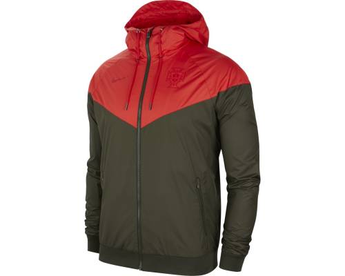 Veste Nike Portugal Windrunner Noir / Rouge