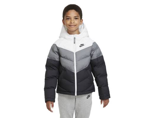 Veste Nike Sportswear Blanc / Gris / Noir Enfant