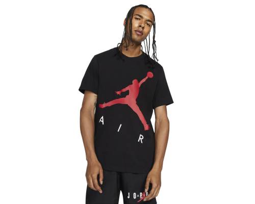 T-shirt Nike Jordan Jumpman Air Hbr Noir / Rouge