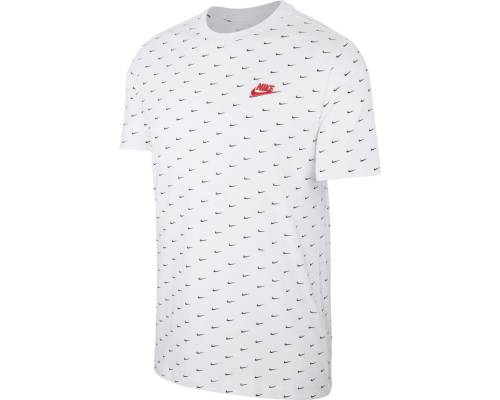 T-shirt Nike Sportswear Swoosh Blanc