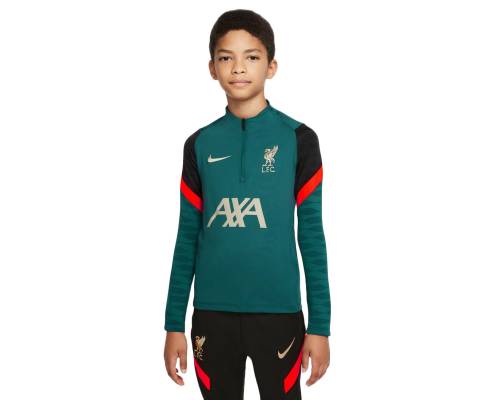 Training Top Nike Liverpool 2021-22 Vert Enfant