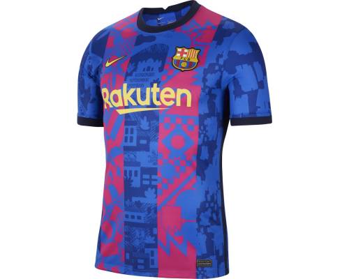 Maillot Nike Barcelone Third 2021-22 Bleu