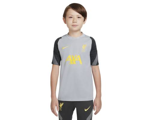 Maillot Nike Liverpool Strike 2021-22 Gris Enfant