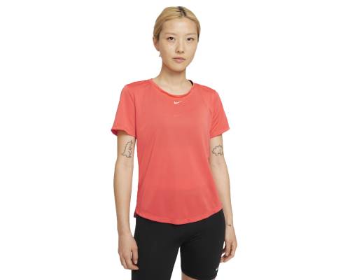 T-shirt Nike Dri-fit One Orange Femme