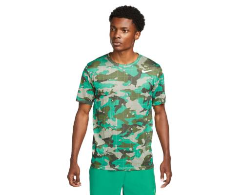 T-shirt Nike Dri-fit Camo Vert