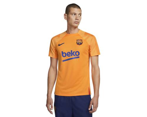 Maillot Nike Barcelone Training 2021-22 Orange
