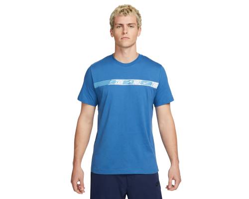 T-shirt Nike Sportswear Repeat Bleu