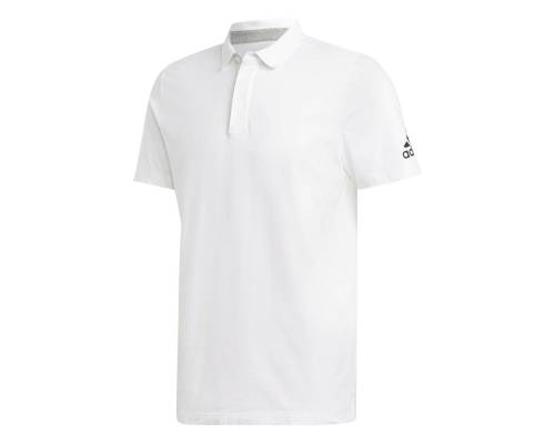 Polo Adidas Plain Blanc