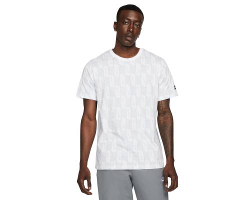 T-shirt Nike Sportswear Repeat Print Blanc