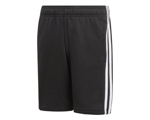 Short Adidas 3-stripes Knit Noir / Blanc Enfant