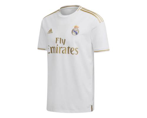 Maillot Adidas Real Madrid Domicile 2019-20 Blanc / Or