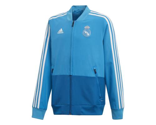 Veste Adidas Real Madrid Presentation Bleu Junior