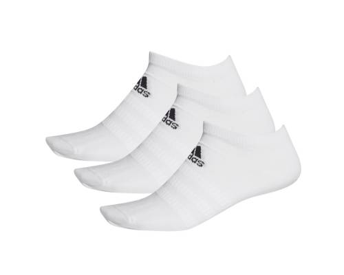 Chaussettes Adidas Light Low 3 Paires Blanc