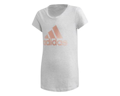 T-shirt Adidas Id Winner Gris / Rose Junior