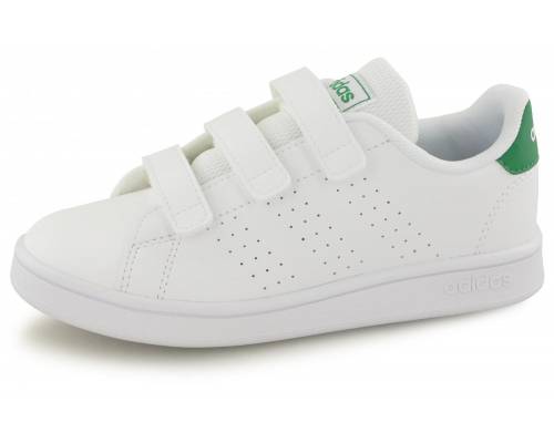 Adidas Vs Advantage Clean Blanc / Vert Junior