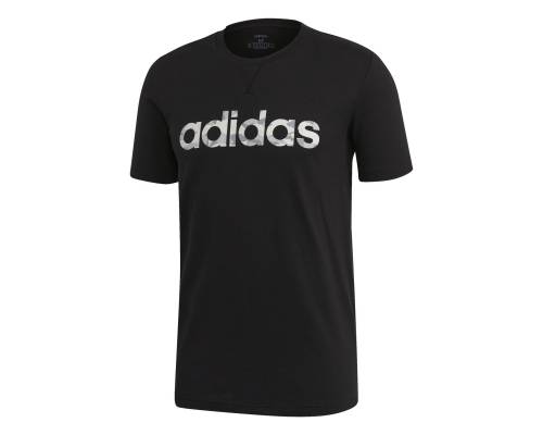 T-shirt Adidas Camo Linear Noir