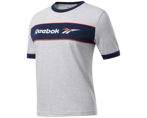 T-shirt Reebok Classics Linear Gris