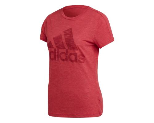 T-shirt Adidas Winners Rouge Femme